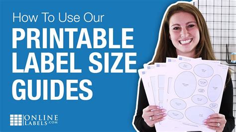 how to measure label size